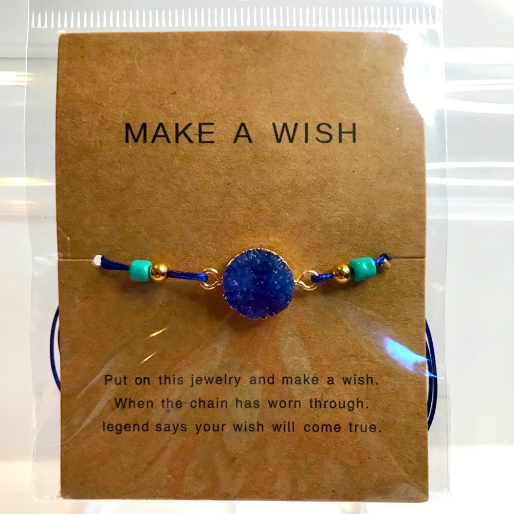 Make A Wish Bracelet- Royal Blue